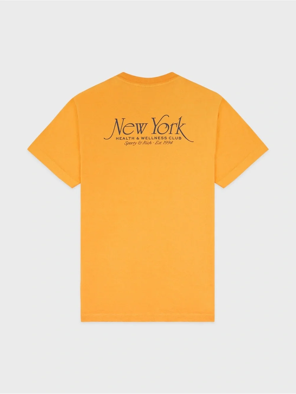 Sporty && Rich NY 94 T-Shirt - Faded Gold/Navy - Medium - Picture 3 of 5